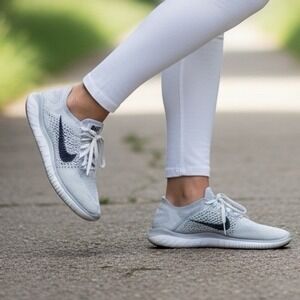Nike‎ Free RN 2018 Running Shoes Women's Sneakers light blue size 9